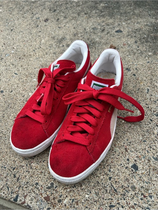 Puma Shoes - PUMA Suede Classic Women's Sneakers in Red